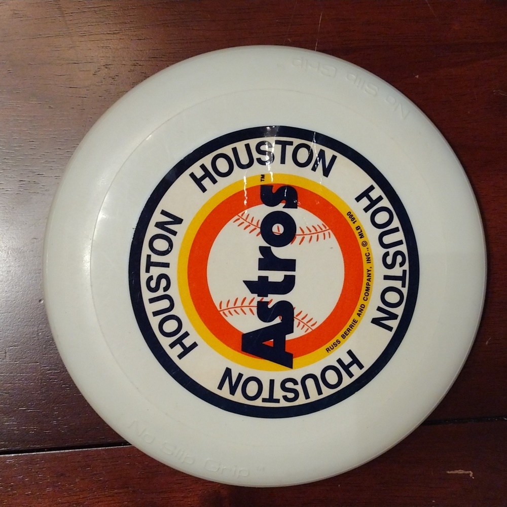 Vintage Houston Astros Frisbee